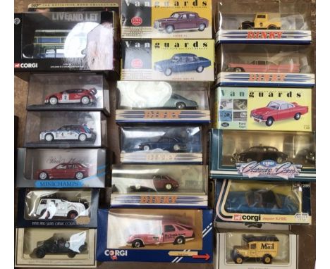 Die cast vehicles collection to include Corgi, Dinky, Lledo, &nbsp;cars, buses, motorcycles etc. Boxed and unboxed. Some in p