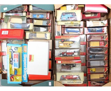 Matchbox: A collection of boxed Matchbox Models of Yesteryear to include many various examples, as well as Matchbox Superking