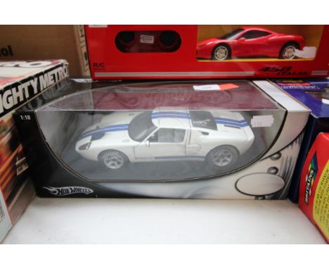 Boxed Scalextric Hot Wheels Ford Gt40 