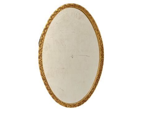 A vintage gilt framed mirror. 48.5x74.5cm
