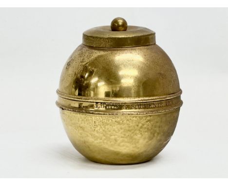 A Lipton’s Souvenir Tea Caddy.