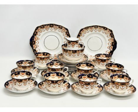 A 1920’s Royal Albert “Heirloom” tea service. 34 piece.