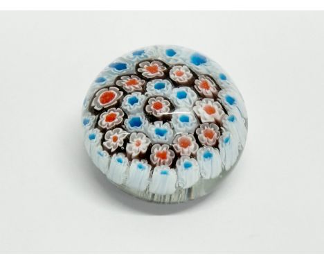 A vintage Millefiori paperweight. 6x5cm