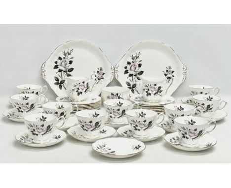 Royal Albert Queens Messenger. A 40 piece bone china tea service.