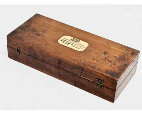 A Late 19th Century Sikes Hydrometer. 24.5x10.5x5.5cm