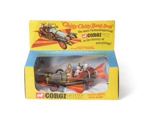 Corgi 268 Chitty-Chitty Bang-Bang, (E box G-E, cellophane a little crumpled)