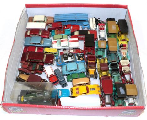 Various Manufacturers A Collection Of Assorted Models including Spot-On Morris Minor, Dinky Beats Morris, Corgi Marlin, vario