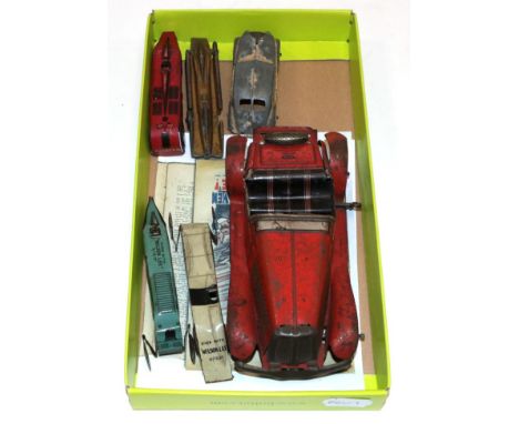 Dinky (Pre-War) Airflow Saloon (paint P, lacks rear bumper and part of front bumper missing, no visible fatigue) JoHillCo Gol
