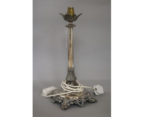 A plated lamp