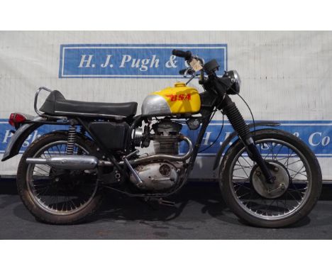 BSA B44 Victor motorcycle. 1969. Frame No. B44BV. Engine No. B44BVS5402. C/w Nova docs 