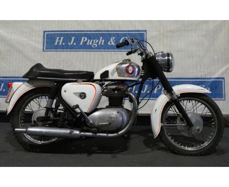 BSA A65 Thunderbolt motorcycle. 1962. Frame No. A50781. Engine No. A65636. C/w Nova docs 