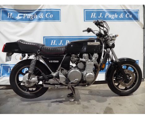 Kawasaki Z1300 motorcycle. 1981. 1300cc. Frame No- KZ250A-029683Engine No- KZT30E-013602Runs and rides, 6 cylinder, carbs som