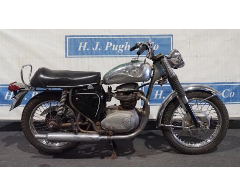 BSA A65 Thunderbolt motorcycle. 1969. Frame No. DC205723A65. Engine No. DC205723A65T. C/w Nova docs 