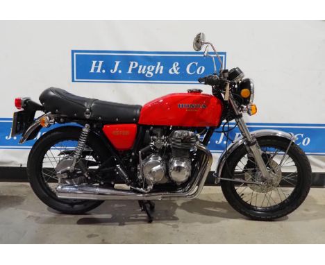 Honda 400 Four Super Sport motorcycle. 1977. 408cc Frame No. CB400F-1068233Engine No. CB400F-E-1064021Runs and rides, comes w