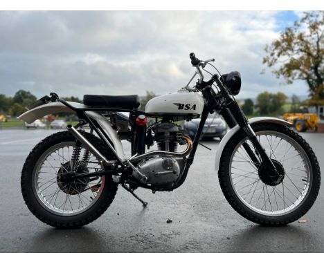 BSA C15G Trials Bike. 1966. Engine no. C15G266Matching engine and frame.  Runs and rides, lots of money spent. Needs safety c