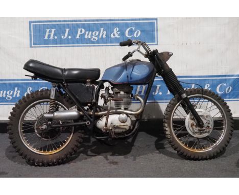 BSA B44 motorcycle. Frame No. TR25W4191. Engine No. B44E515. C/w Nova docs 