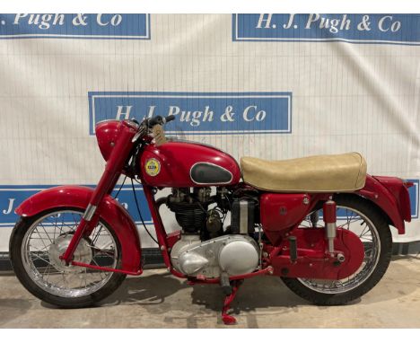 Ariel MH350 motorcycle. 1957. Engine no. AMA2706Fully restored around 6 years ago and only covered 133 miles since. Runs and 