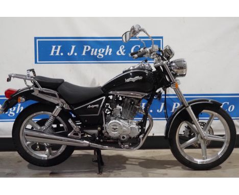 Lexmoto Arizona 125 motorcycle. 2014Runs and rides with only 480 miles on the clock, one owner from new, MOT until 02/10/23. 