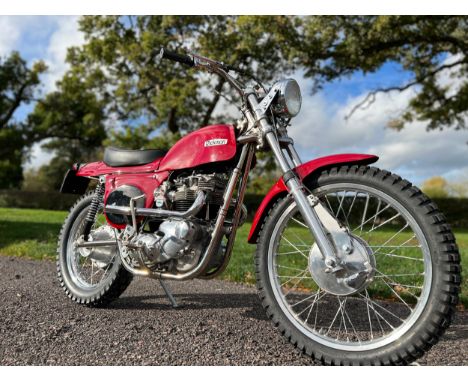 Rickman Triumph 750cc trials motorcycle.Frame No. GJ55913Engine No. GJ55913Newly built in 2022 with overhauled T140V engine, 