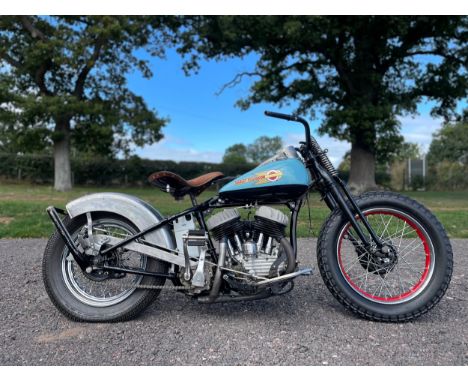 Harley Davidson 45 motorcycle. 1942Frame No. 40439Engine No. 42WLA40439Property of a deceased estate. C/w box of spare parts 