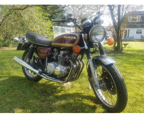 Honda CB550 Four K motorcycle. 1979. 544ccFrame no. CB550K2026656Engine no.CB550E2027361Runs and rides well. Recently service