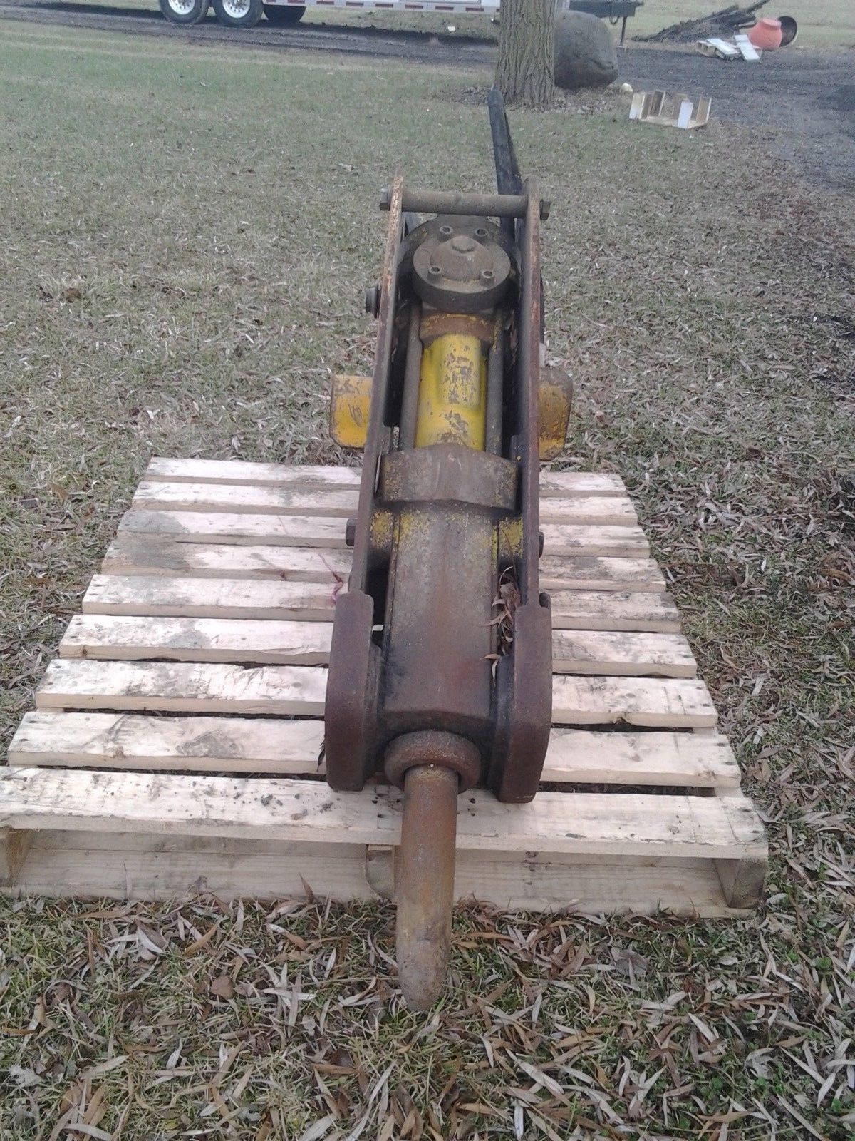 Used Jackhammer attachment for Excavator / BackhoeGood Condition