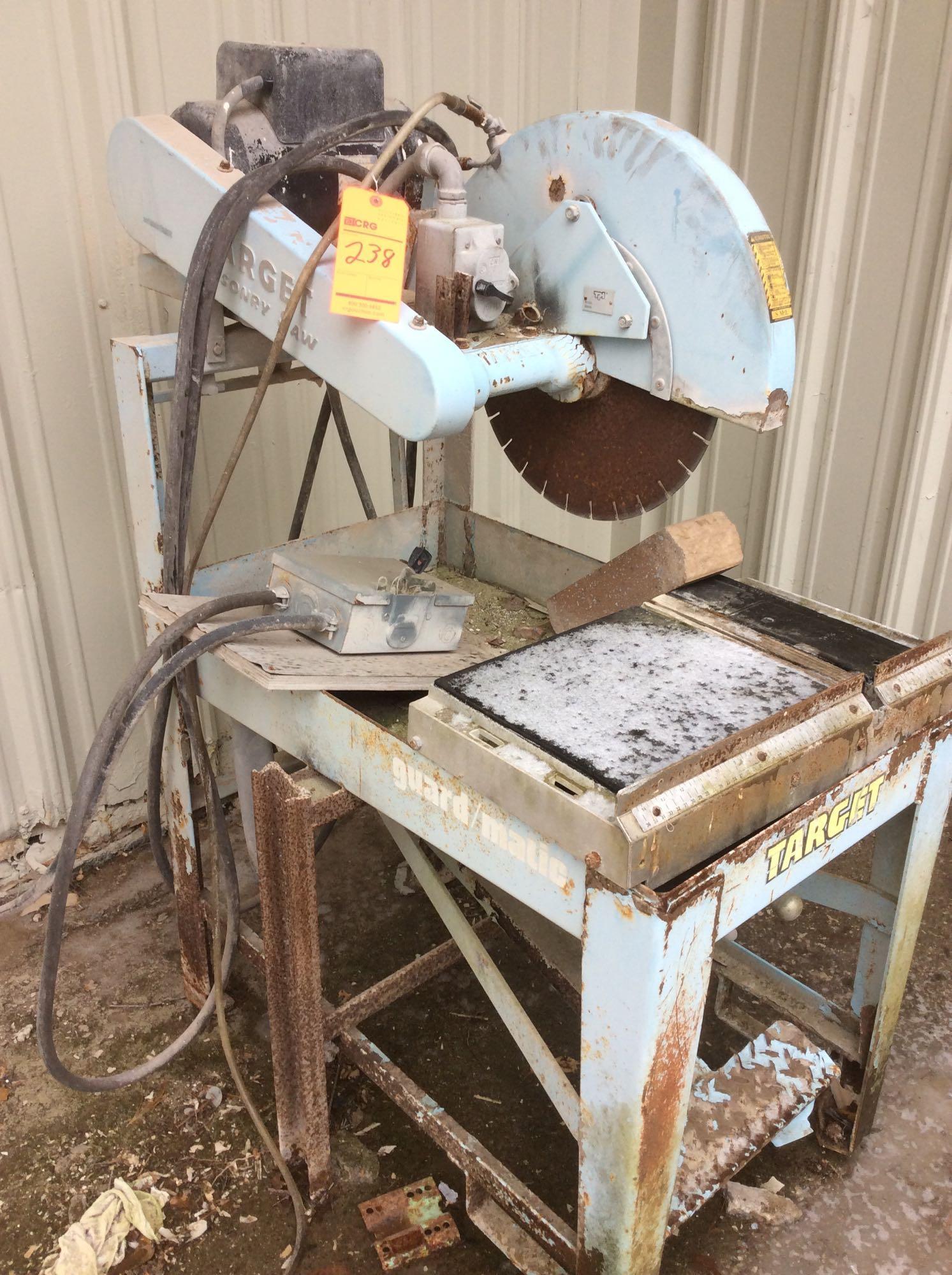 Lot of (2) Target tile cutting saws