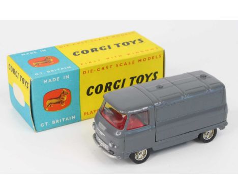 Corgi Toys No. 462 Promotional Commer van, unmarked in dark grey for Combex Industries in plain blue/yellow card box, unnumbe