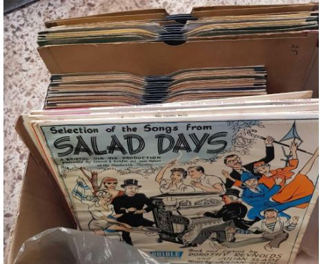 QTY OF LP RECORDS INCL; CLASSICAL, POP & A CARTON OF VINTAGE 78 LP'S & OTHER RECORDS