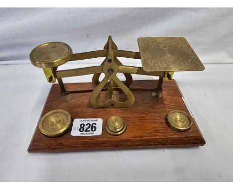 SMALL SET OF POSTAL SCALES
