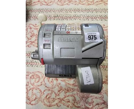 AN ALMEX TICKET MACHINE