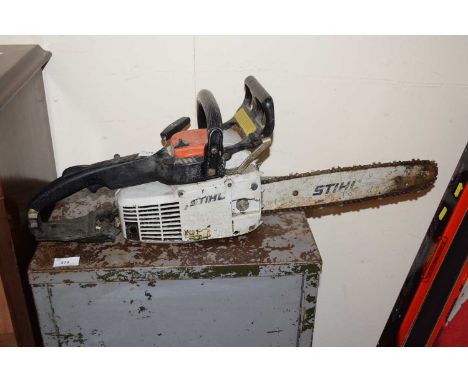 A Stihl chainsaw