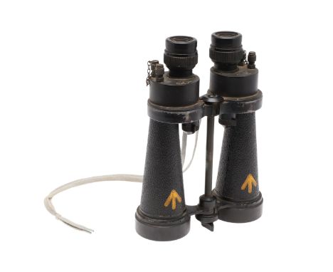 A pair of Second World War binoculars marked for Barr and Stroud 7x CF 441 Glasgow and London and A.P. No 1900A. Serial Numbe