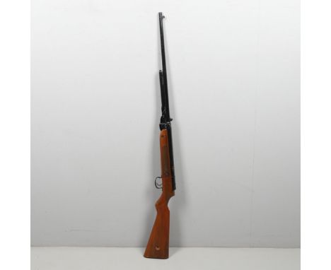 A Webley Mark 3 Series III Air Rifle, with a 47cm barrel and rotating loading point, marked 'The Webley Mark 3 Webley &amp; S