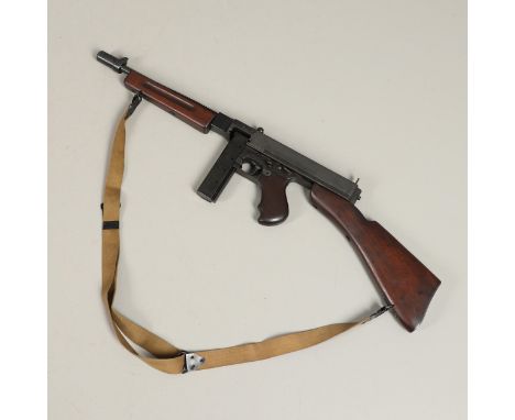 An Auto Ordnance Corporation Deactivated Thomson .45 ACP 1928 Ai Sub machine gun, serial number S-422357. With detachable sto