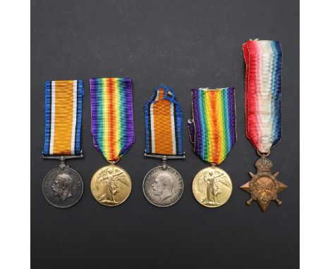 A Great War 1914-15 Star named to 8044 Pte A.J. Eyres, 7-D Gds. Private Alexander Eyres is recorded with the 7th (Princess Ro