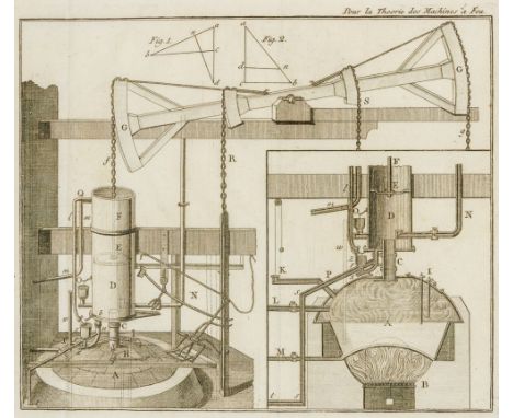 Technik - Dampfmaschinen - - Maillard, Sebastian von. Mémoire sur la théorie des machines à feu, auquel l'académie impériale 