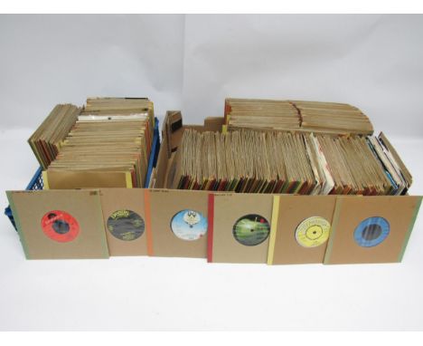 A large and varied collection of Rock and Pop 7" singles, artists include Blondie, The Stranglers, Slade, The Motors, Jonatha