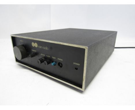 Hi-fi - A Naim Type Nait amplifier, serial no. 21929. Missing 'Mains' and 'Tape' buttons