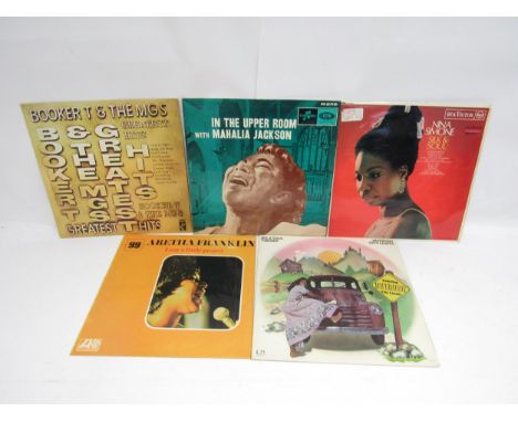 Soul / R&amp;B / Gospel - A group of five LPs to include NINA SIMONE: 'Silk &amp; Soul' (SF-7907), MAHALIA JACKSON: 'In The U