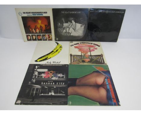 THE VELVET UNDERGROUND: Seven LPs to include 'The Velvet Underground &amp; Nico' original UK stereo pressing (Verve SVLP 9184