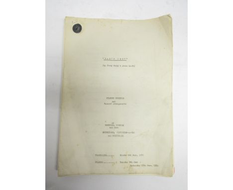 Dad's Army (British TV sitcom 1968-1977) - An original 1970 hand-typed filming schedule for the WWII set comedy series writte
