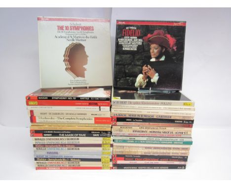 Classical - A collection of digital recording LP box sets on the EMI, Deutsche Grammophon, L'Oiseau-Lyre, Chandos and Philips