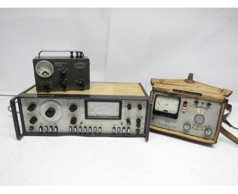 A Ferrograph RTS2 Recorder Test Set, Siemens Ediswan Type R2446 Transistor Test Set and TES MC 661-C Field Strength Meter (3)