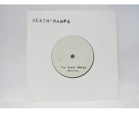 Indie - DEATH RAMPS (ARCTIC MONKEYS): 'The Death Ramps / Nettles' white label 7" single by the Arctic Monkeys under the Death