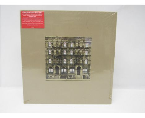 LED ZEPPELIN: 'Physical Graffiti' 40th Anniversary Super Deluxe Box Set, remastered and produced by Jimmy Page, comprising th