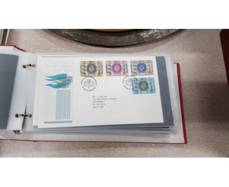 ALBUM OF FIRST DAY COVERS 