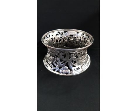 IRISH GEORGIAN SILVER RING DISH C1760