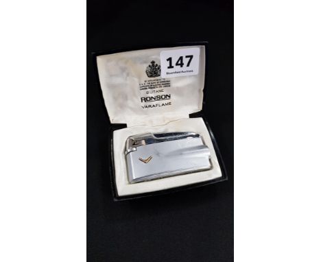 VINTAGE RONSON VARAFLAME LIGHTER
