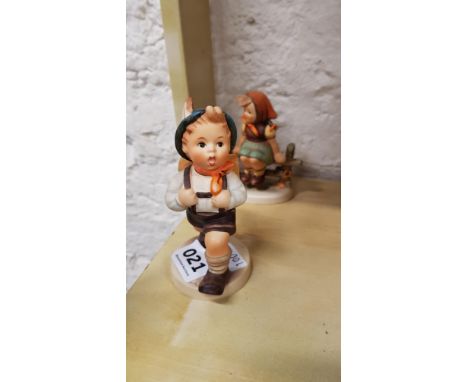 2 HUMMEL FIGURES 
